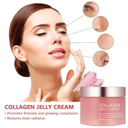 Brightening Jelly Cream with Niacinamide & Collagen – Glow & Repair