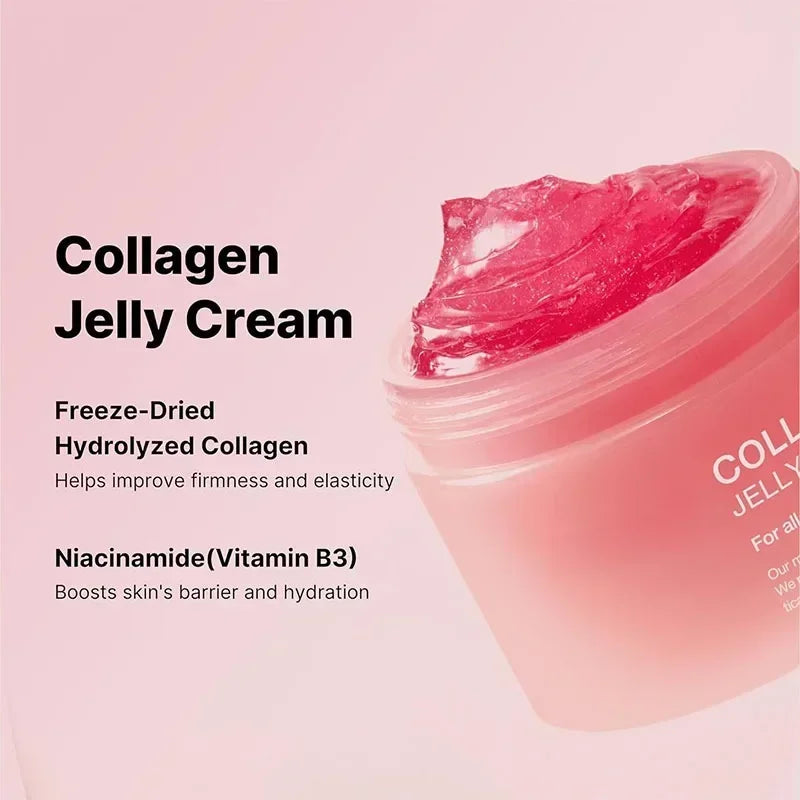 Brightening Jelly Cream with Niacinamide & Collagen – Glow & Repair