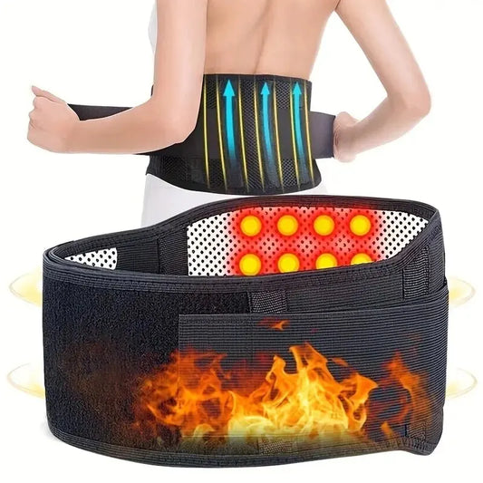 Relieve Lower Back Pain Fast – Magnetic Self-Heating Lumbar Belt