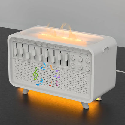🌙 ZenMist™ – Sleep Sound Machine, Essential Oil Diffuser & Night Light in One