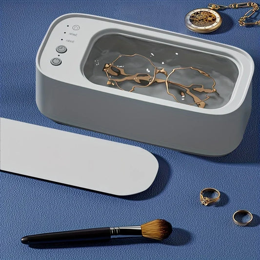 PureWave™ 45KHZ Ultrasonic Glasses & Jewelry Cleaner – Compact High Frequency Deep Cleaning Machine