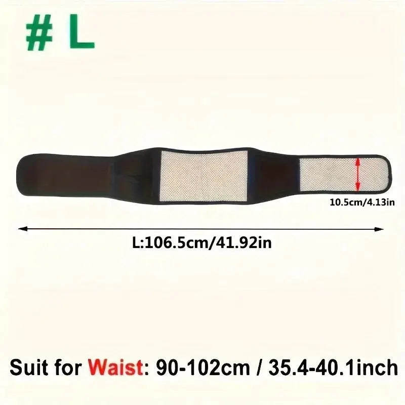 Relieve Lower Back Pain Fast – Magnetic Self-Heating Lumbar Belt