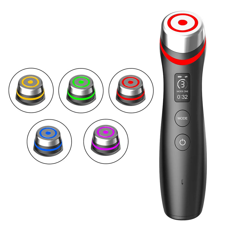 Sculpt, Lift & Glow – 6-in-1 LED & Microcurrent Facial Tool