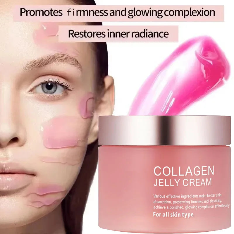 Brightening Jelly Cream with Niacinamide & Collagen – Glow & Repair