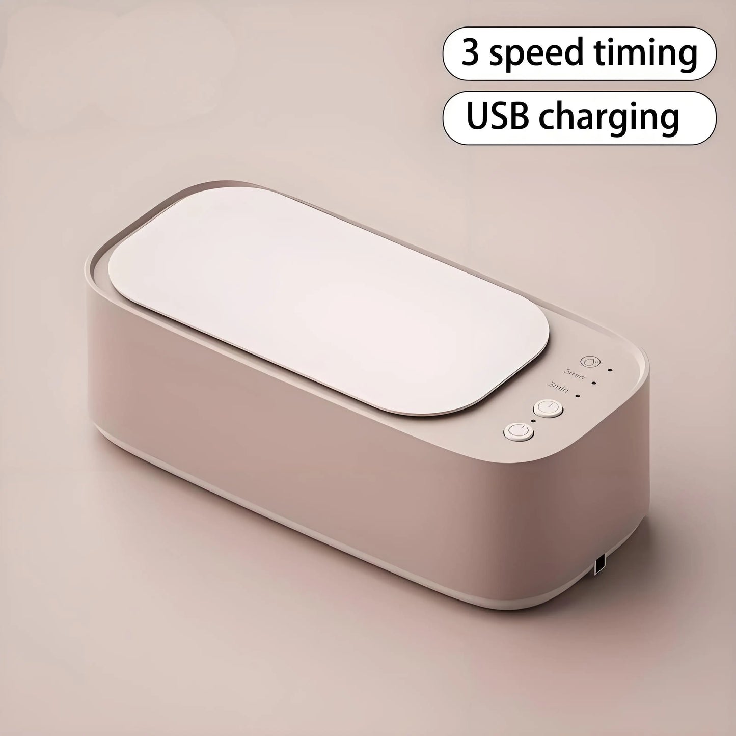 PureWave™ 45KHZ Ultrasonic Glasses & Jewelry Cleaner – Compact High Frequency Deep Cleaning Machine
